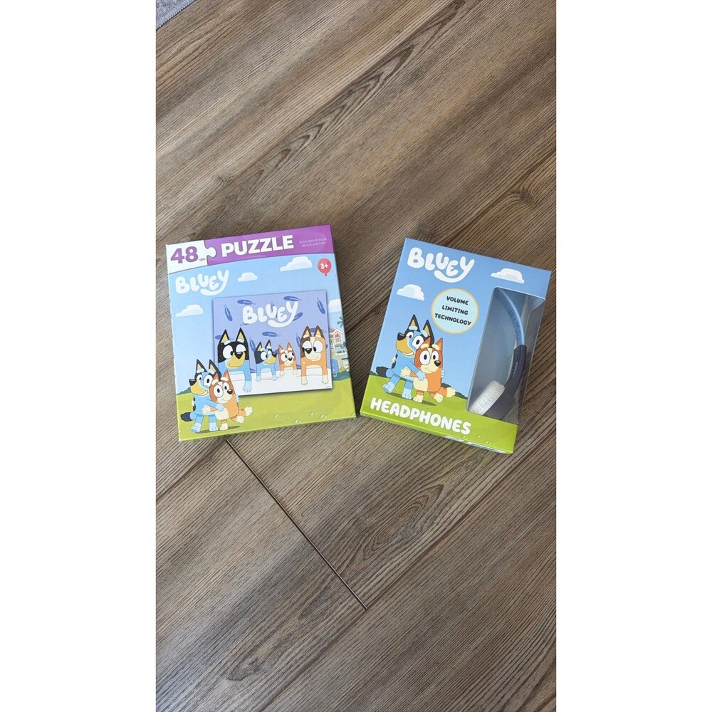 Bluey 48 Piece Puzzle and Headphones Set